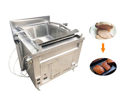 آلة طهي الدجاج المقلي بأسطوانة واحدة تجارية 300 لتر
