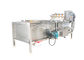 آلة غسل الفقاعات الهوائية للطماطم والملفوف بسعة 500 كجم / ساعة SUS 304 غسالة خضروات من الفولاذ المقاوم للصدأ