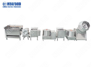 Small Scale Potato Chips Machine French Fries Processing Machine Machine For Making Chips