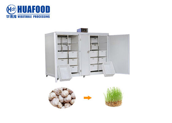 250 كجم / يوم آلات تجهيز الأغذية الأوتوماتيكية Mung Bean Sprout Machine